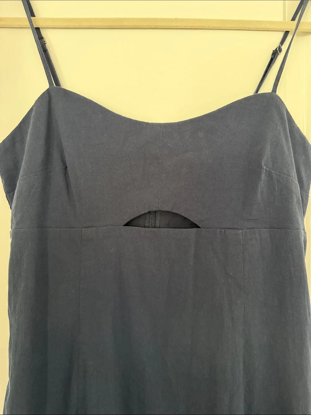 Abercrombie & Fitch Navy Blue Maxi Slip Dress
